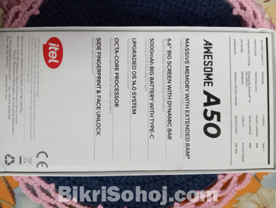 Itel A50